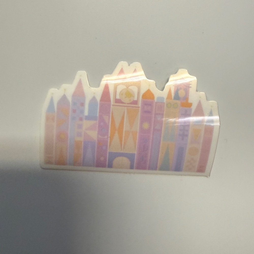 It’s a Small World Ride Pastel Sticker - Picture 4 of 11